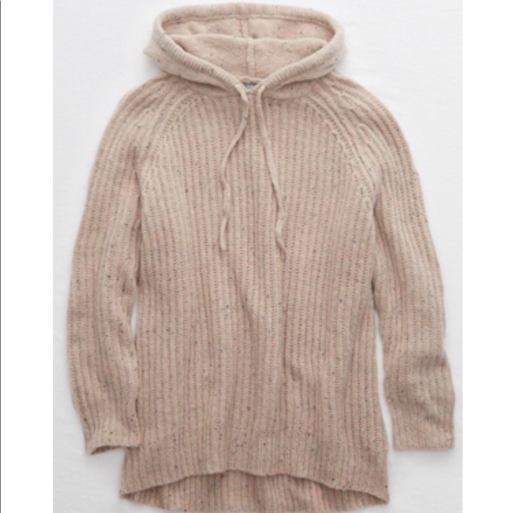 Aerie oversized hooded sweater